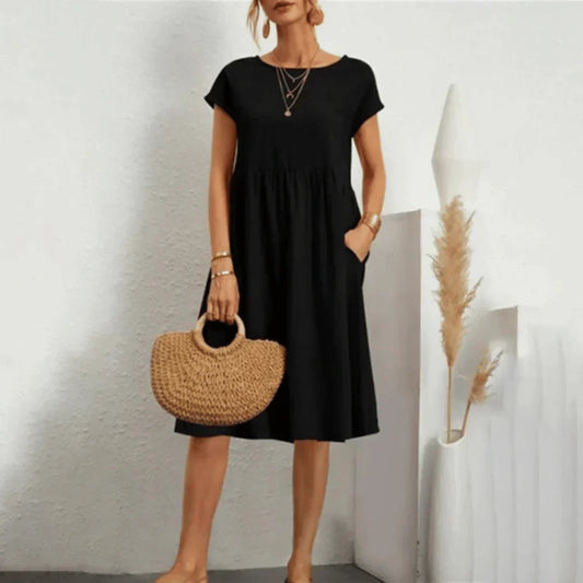 CM | Vestido midi relajado