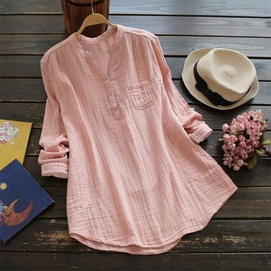 CM | Blusa camisa en varios colores