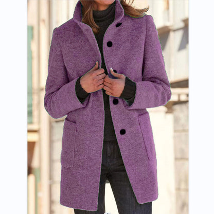 CM | Elegante abrigo con botones