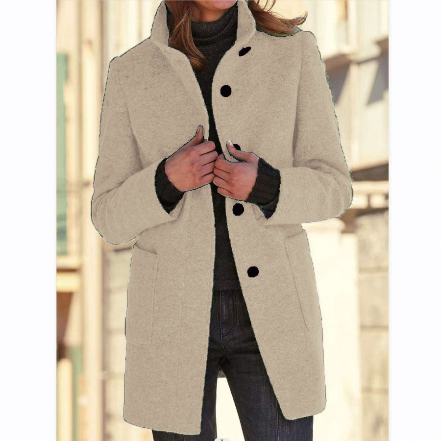 CM | Elegante abrigo con botones