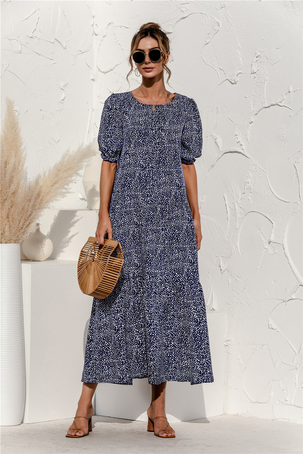 CM | Vestido midi de cuadros para todos los días