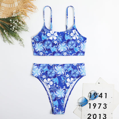 CM | Bikini con flores tropicales