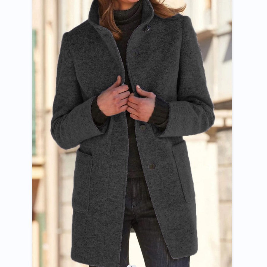 CM | Elegante abrigo con botones