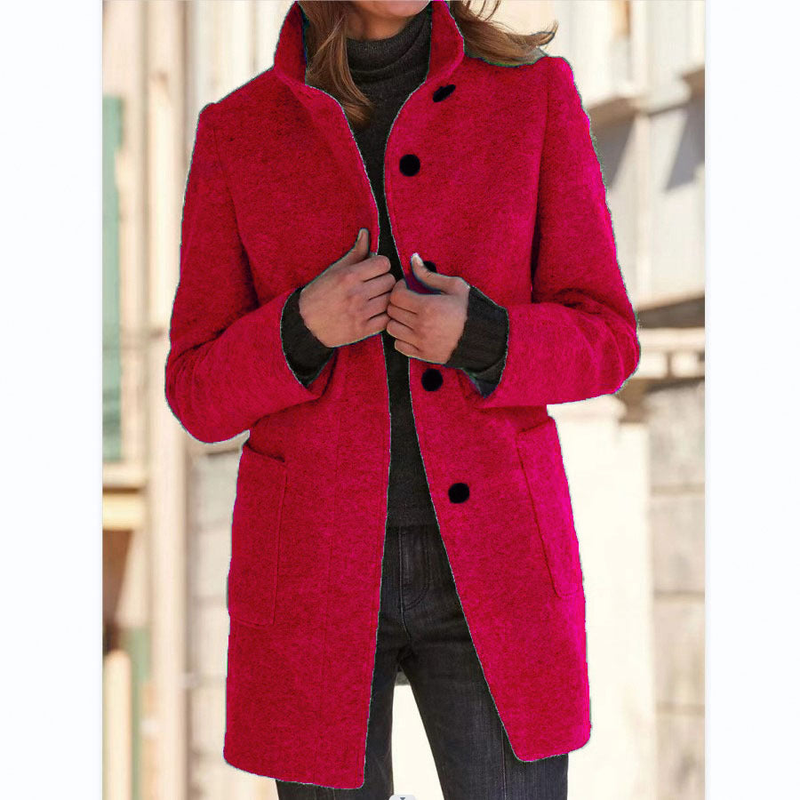 CM | Elegante abrigo con botones