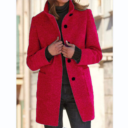 CM | Elegante abrigo con botones