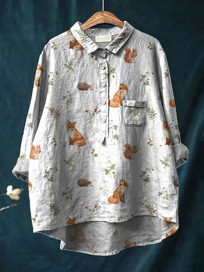 Acogedor y chic Camisa