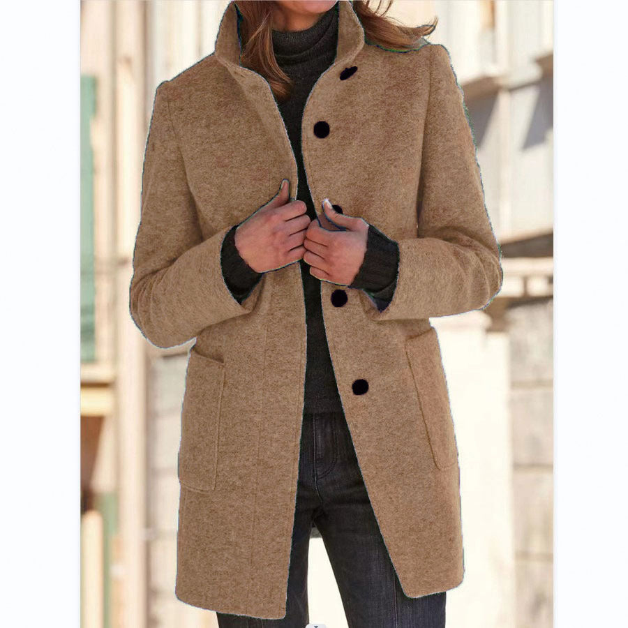 CM | Elegante abrigo con botones