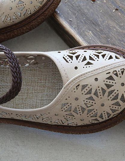 CM | Zapatillas con recorte floral