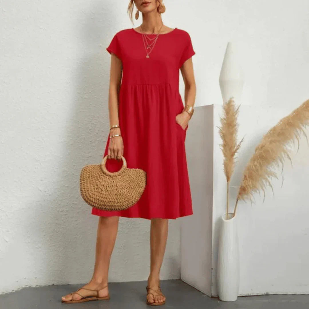 CM | Vestido midi relajado