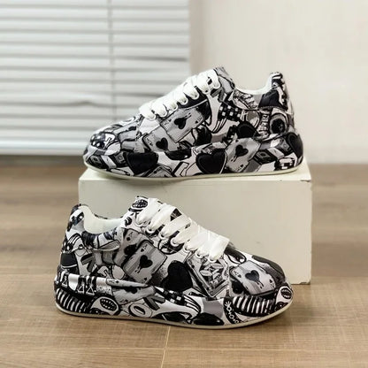 CM | Zapatillas animadas en estilo graffiti