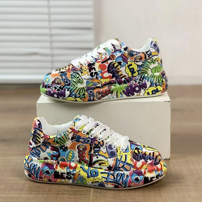 CM | Zapatillas animadas en estilo graffiti