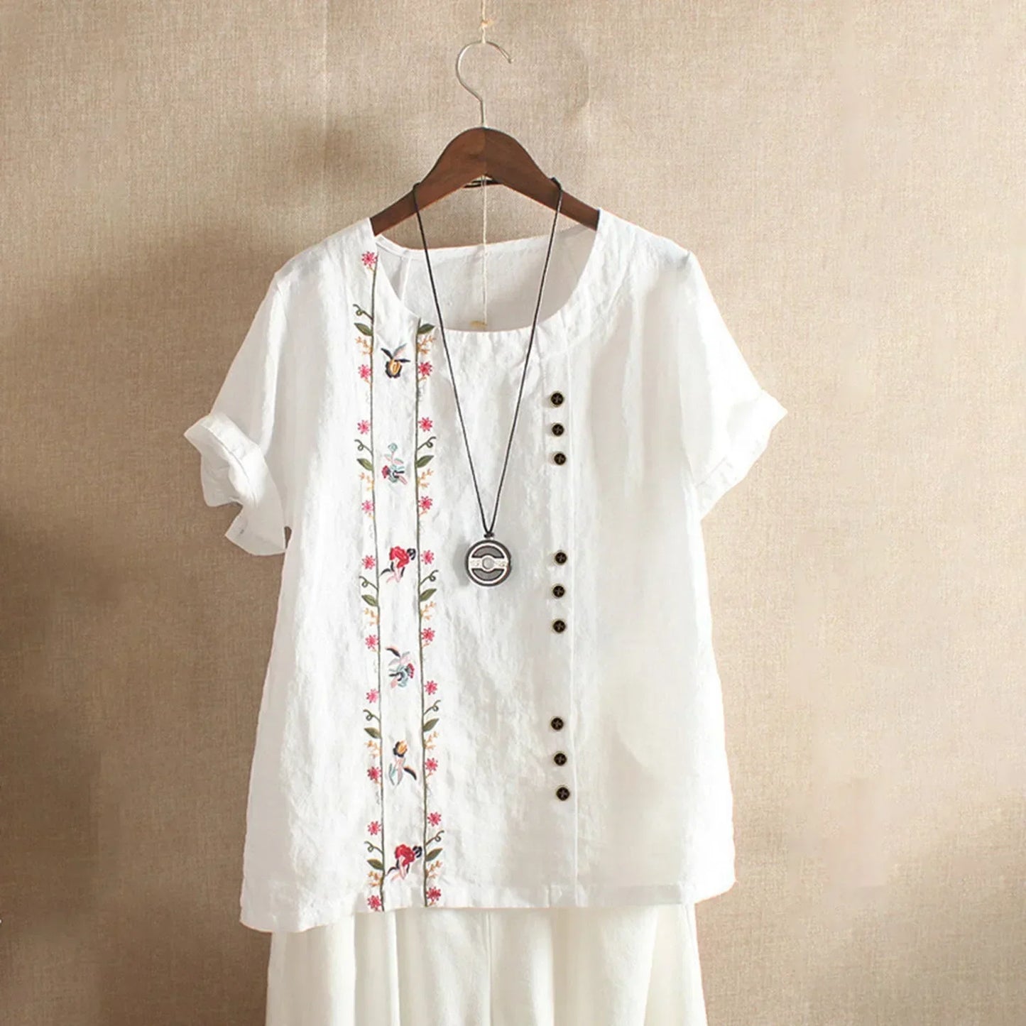 CM | Blusa clásica y fresca