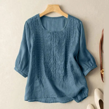 CM | Blusa boho bordada