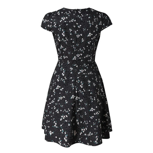 CM | Vestido corto casual con escote en V para primavera/verano