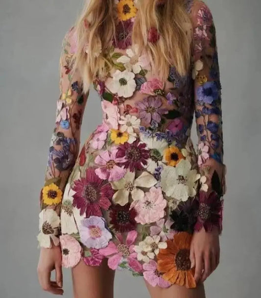 CM | sofisticado mini vestido para mujer