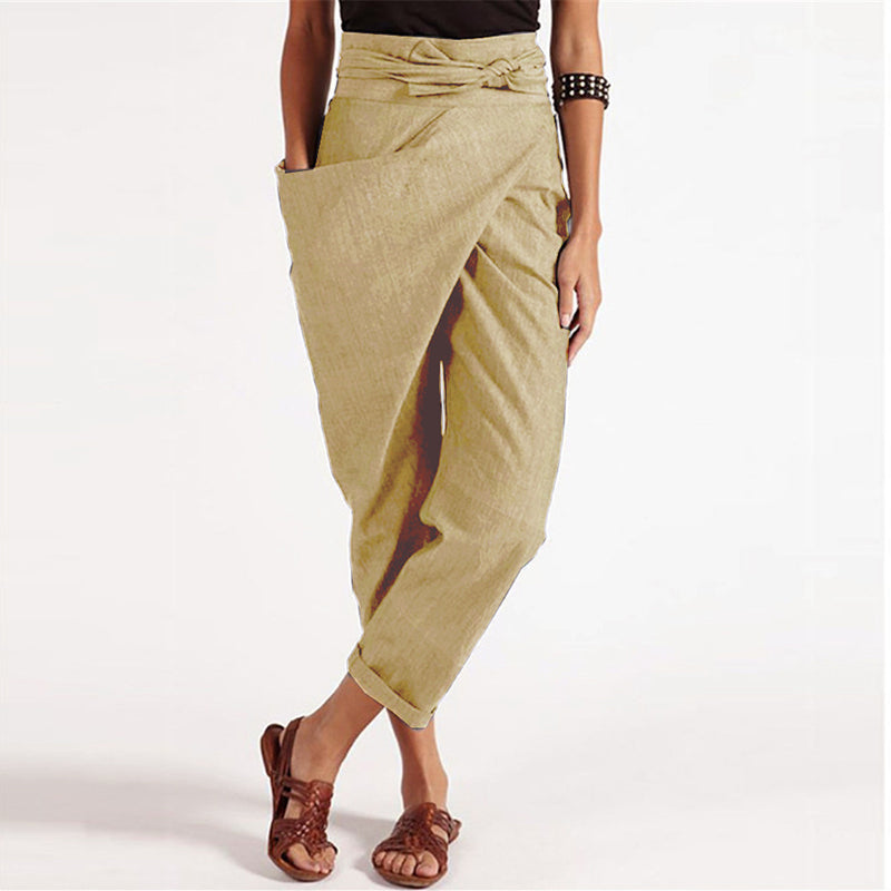 CM | Pantalones con vuelta envolvente