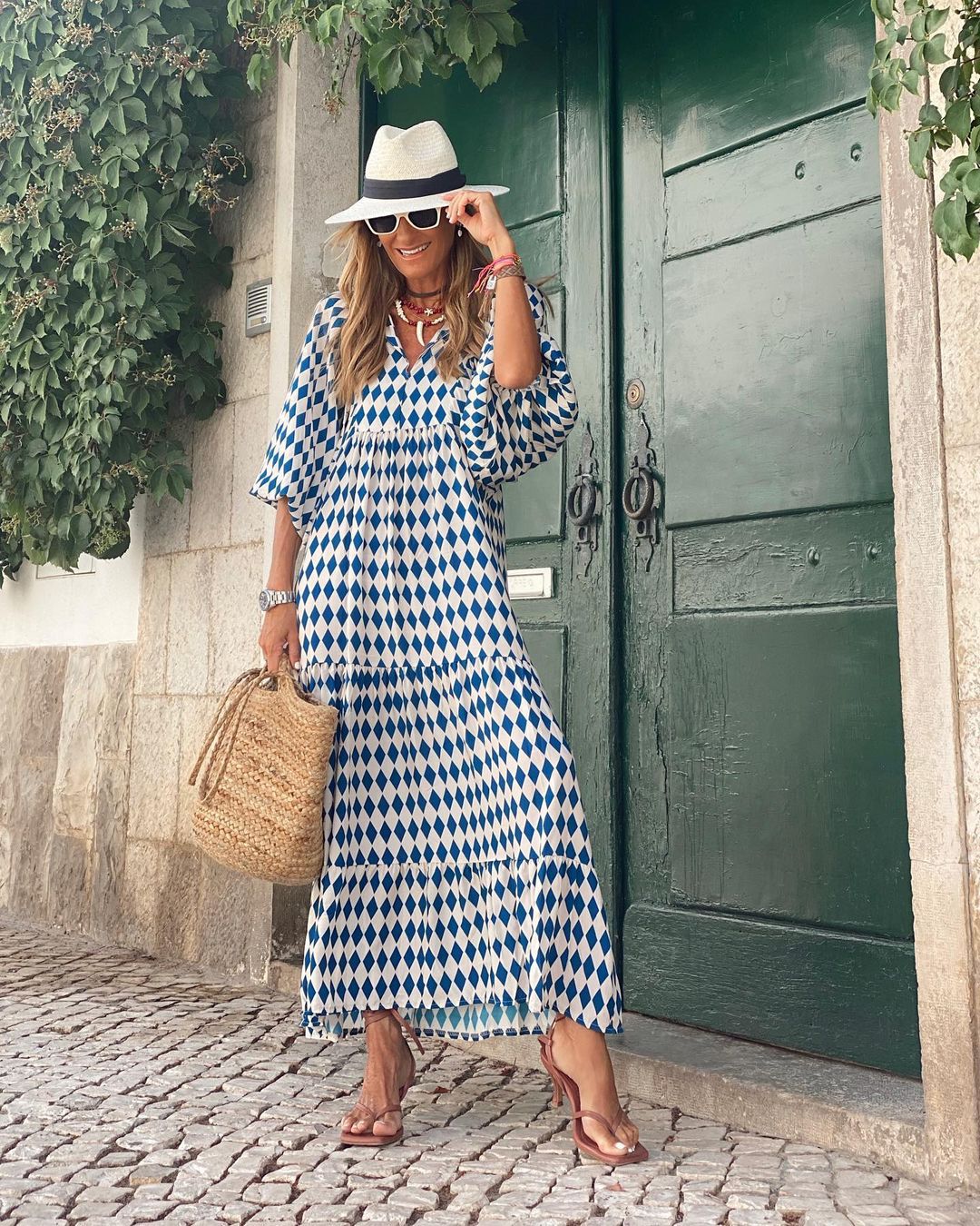CM | Elegante maxi vestido boho