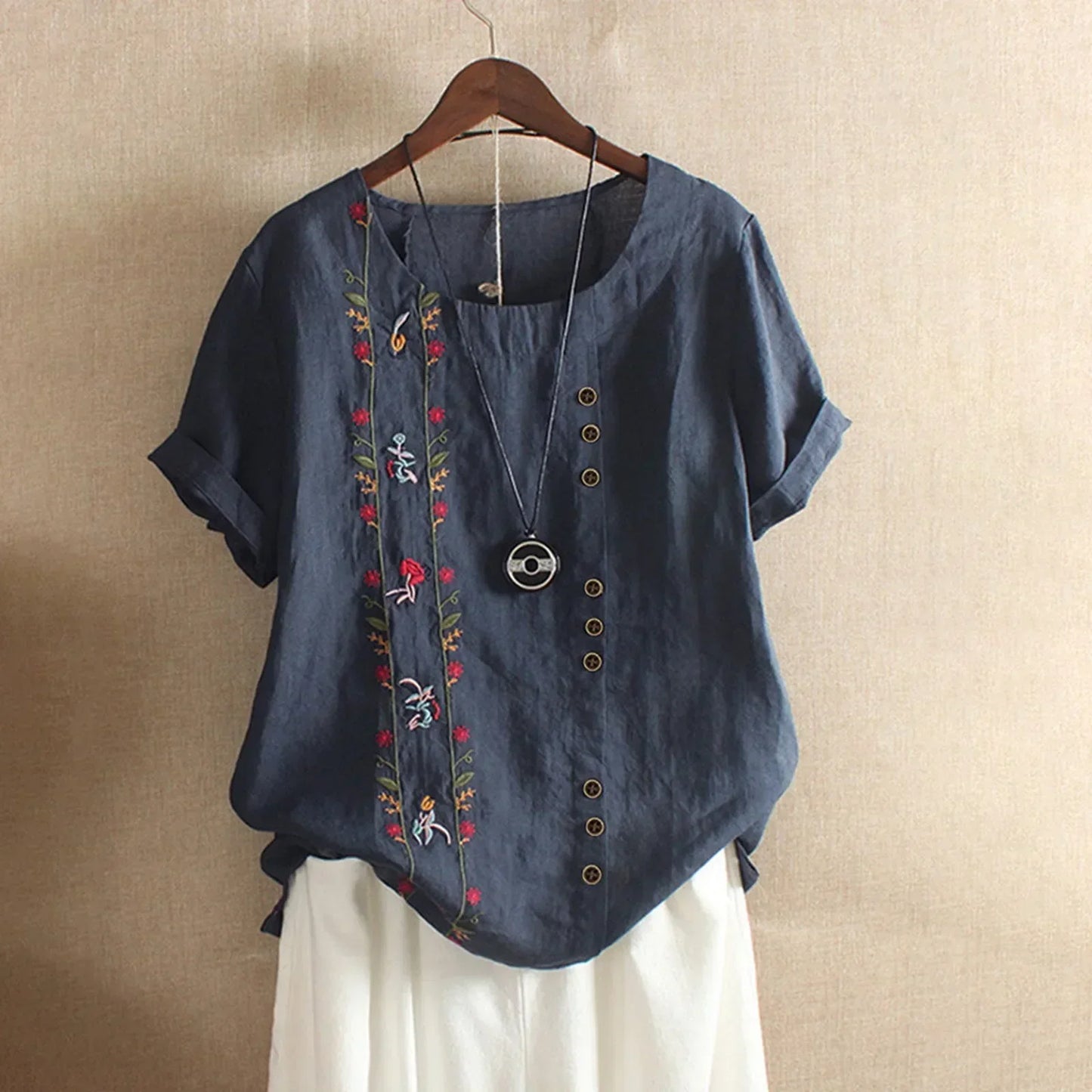 CM | Blusa clásica y fresca
