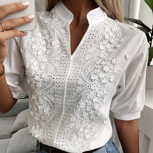 CM | Blusa bordada para mujer