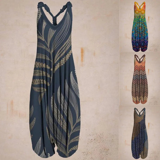CM | Casual Jumpsuit Bohemian StyleWool - Casual Jumpsuit Bohemian Style