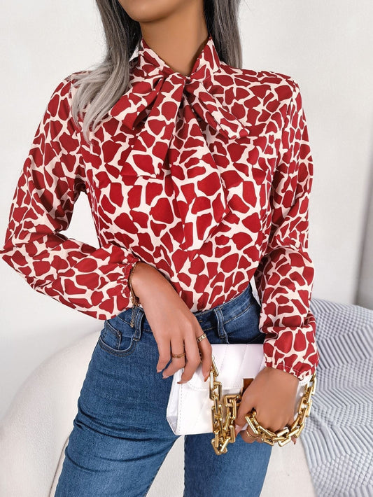 CM | Blusa casual con lazo