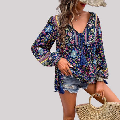 CM | Blusa Boho Paisley para mujer