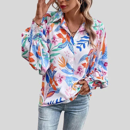 CM | Alegre blusa estampada para mujer