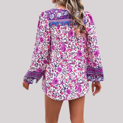 CM | Blusa Boho Paisley para mujer