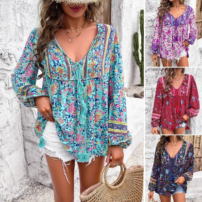 CM | Blusa Boho Paisley para mujer