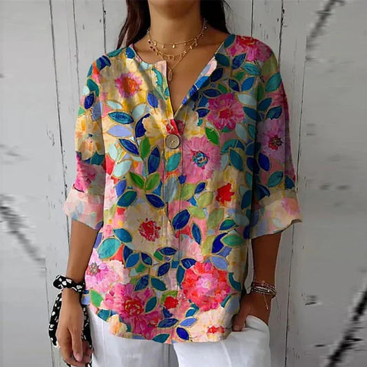 CM | Blusa Casual Estampado Floral