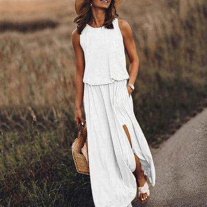 CM | 2024 Elegante vestido de novia boho monocromo Vestido largo boho