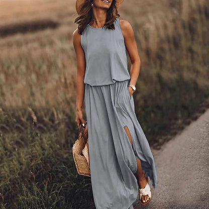 CM | 2024 Elegante vestido de novia boho monocromo Vestido largo boho