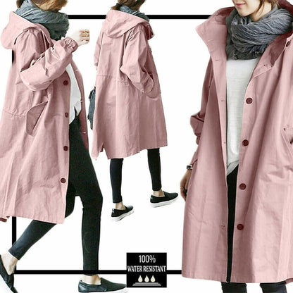 CM | Adeline™ Chaqueta impermeable con capucha