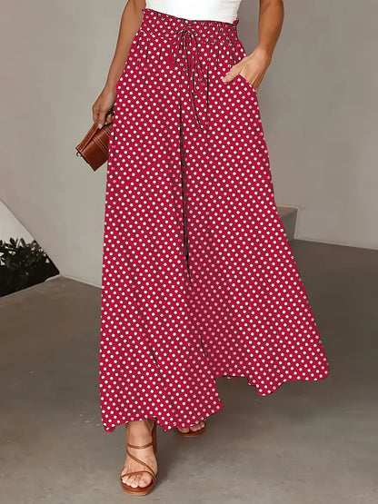 CM | Pantalones de pierna ancha elegantes y chic