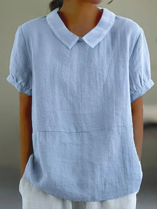 CM | Blusa casual de algodón para mujer