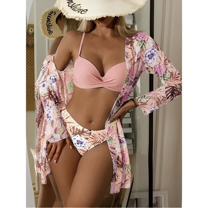 CM | Ami - Conjunto de bikini de 3 piezas