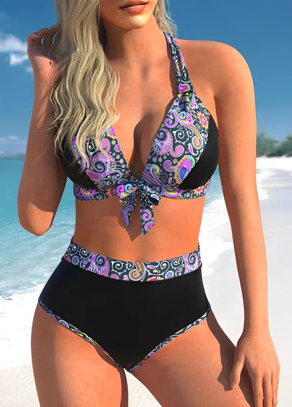CM | Ami - Bikini con estampado de mandala