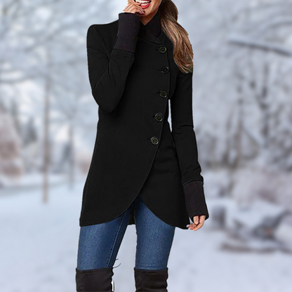 CM | Elegante abrigo con botones