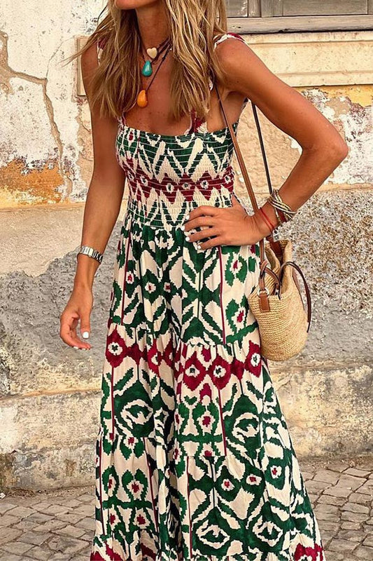 CM | Sling Swing Piso Limpie Vestido Playa Vestido Largo