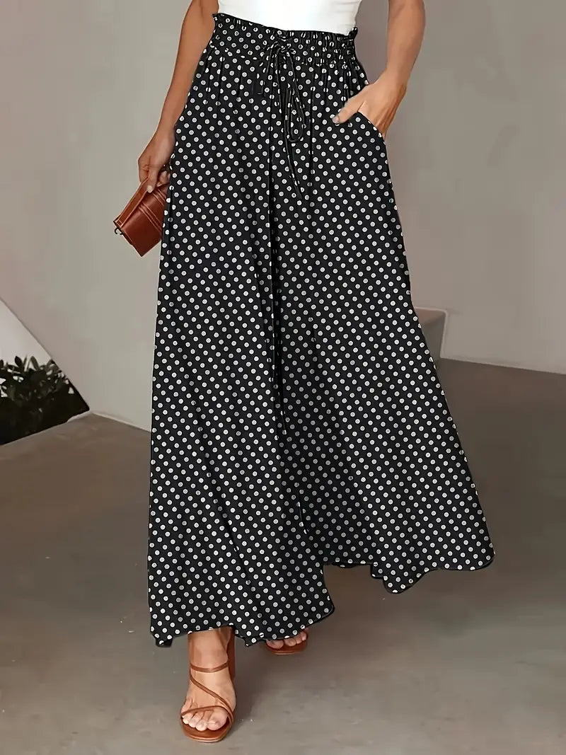 CM | Pantalones de pierna ancha elegantes y chic