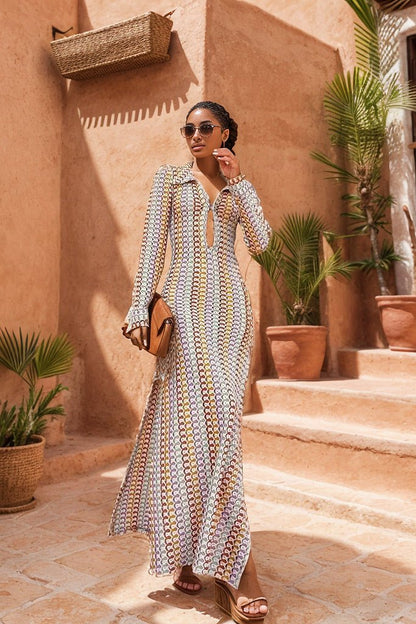 CM | Maxi vestido de playa