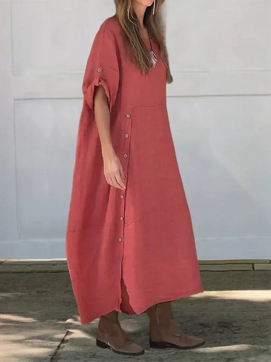 CM | Atemporal, maxi vestido holgado