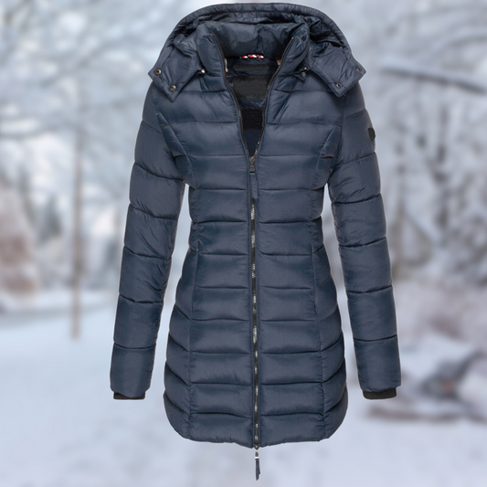 CM | Abrigo de invierno de largo medio a la moda