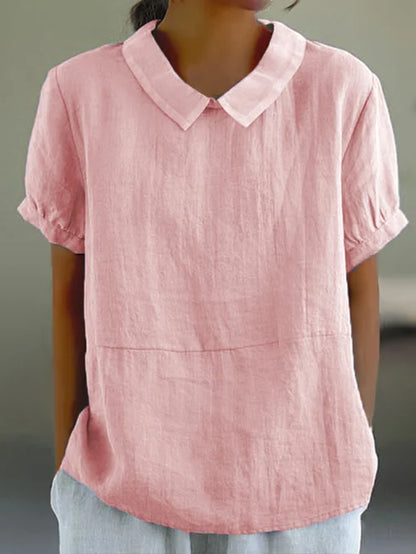 CM | Blusa casual de algodón para mujer