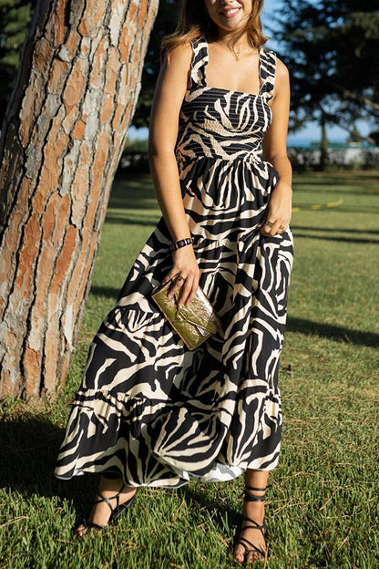 CM | Sling Swing Piso Limpie Vestido Playa Vestido Largo