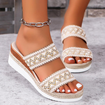 CM | Sandalias ortopédicas de invierno, suaves y elegantes
