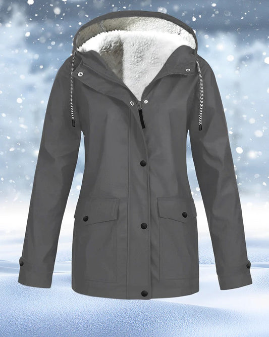 CM | Abrigo polar oversize, suave y de punto
