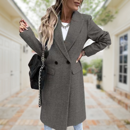 CM | Abrigo largo elegante y con estilo