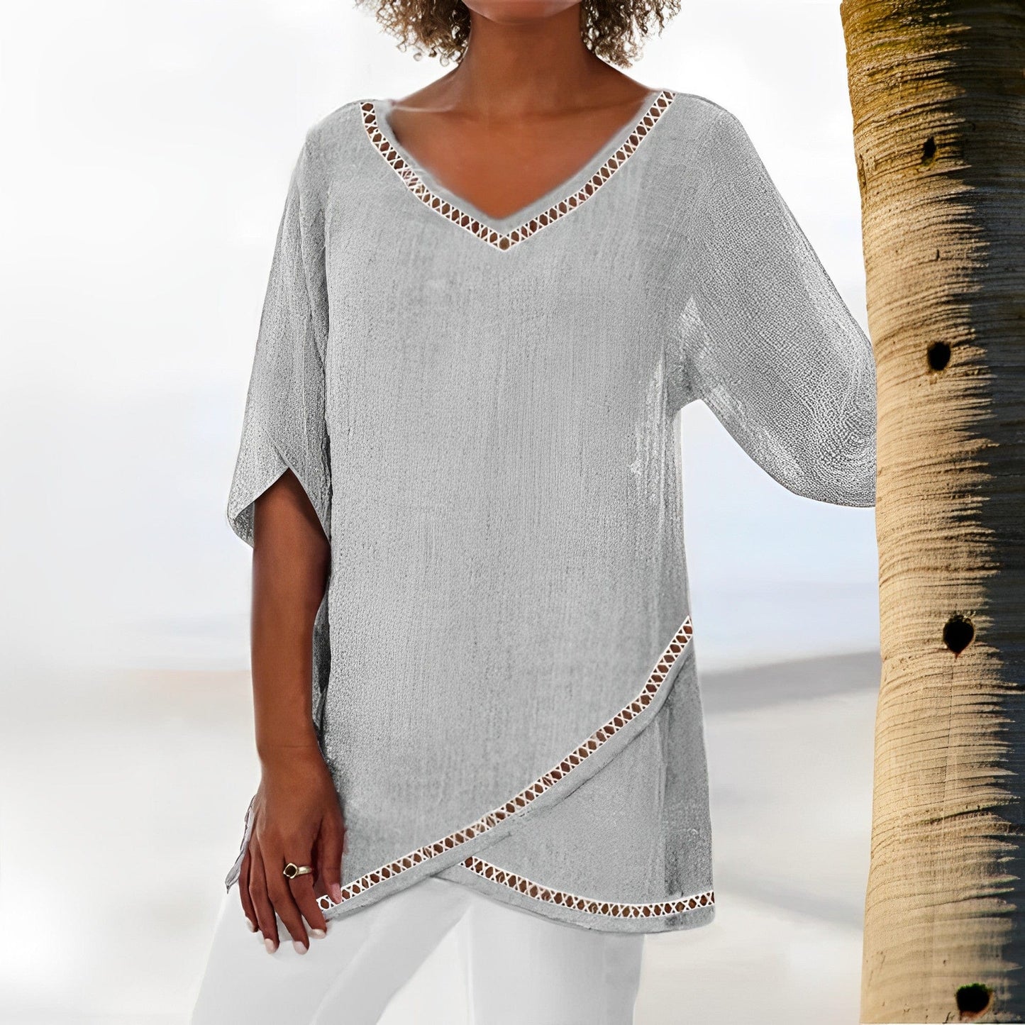CM | - Elegante blusa de verano