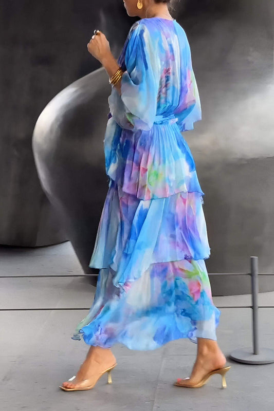 CM | maxi vestido bordado para veladas elegantes